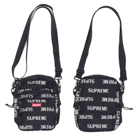 supreme 3m shoulder bag real vs fake|how to spot a false supreme.